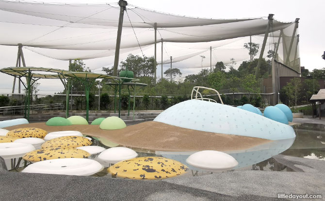 Egg Splash Water Playground