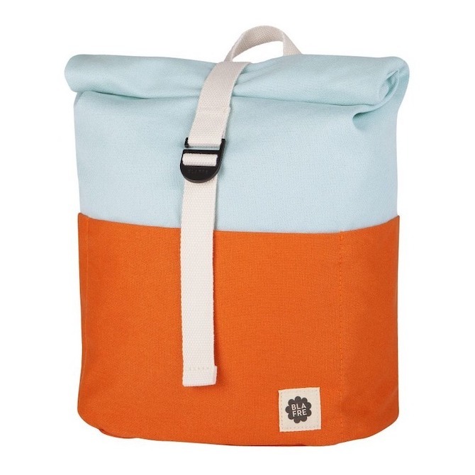 Blafre Roll Top Backpack Orange