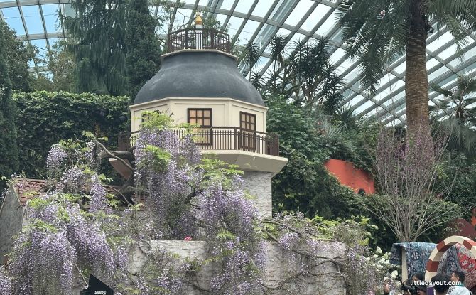 Blue Beauties At Gardens By The Bay: Hydrangeas And The Grandeur Of Türkiye 4 Maiden's Tower