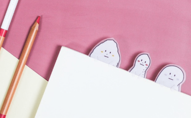 March Stationery bookmark