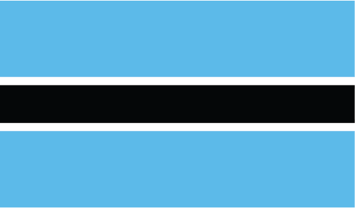 Description of Botswana Country Flag