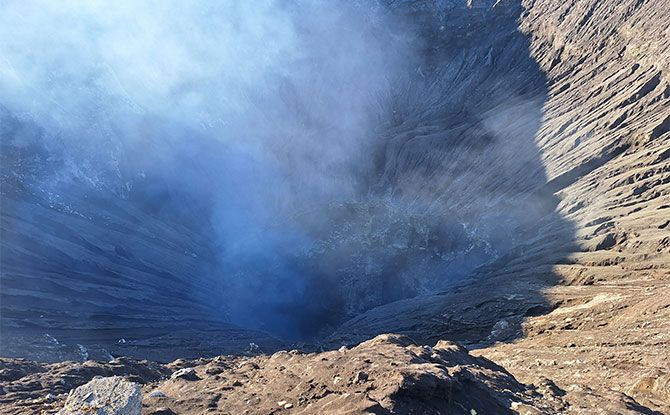 Mount Bromo Crater