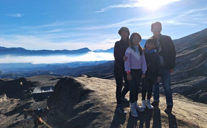Mount Bromo with Kids