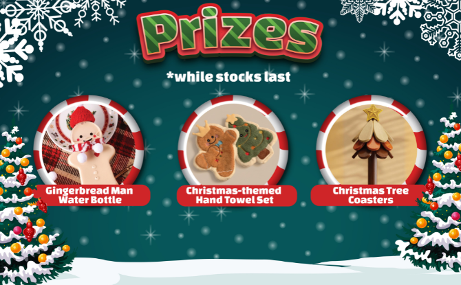 Carnival of Christmas Cheer Prizes