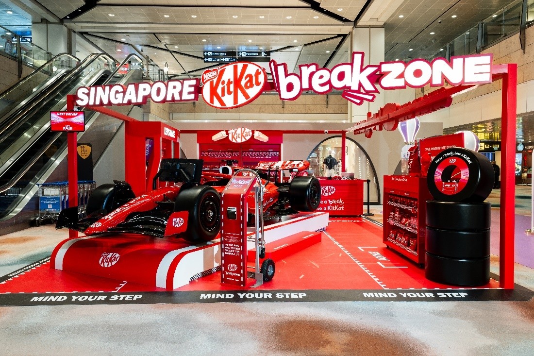 F1-Themed Things To Do For Families 2026 9 Changi Airport Jewel F1 Kit Kat