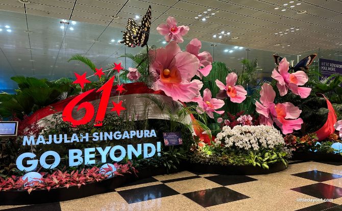 Changi Airport Celebrates National Day With Giant Floral Displays, Live Performances, Meet-and-Greets 5 Changi Airport National Day 2026 1