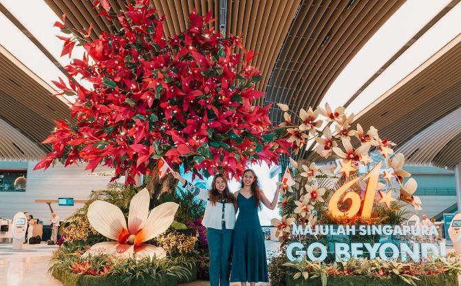 Changi Airport Celebrates National Day With Giant Floral Displays, Live Performances, Meet-and-Greets 4 Changi Airport National Day 2026 4