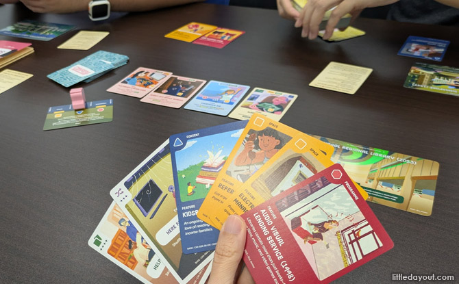 Free Chapters Card Game By NLB: Redeem At Central Library 2 How to Play Chapters