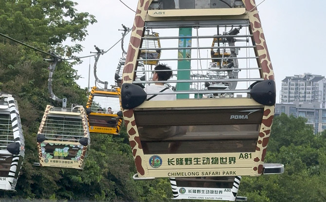 Guangzhou Chimelong Resort's Parks: Family Review 2 Sky Gondola
