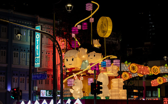 Chinatown Mid-Autumn Festival Street Light Up 2024