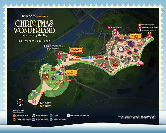 Christmas Wonderland 2025 At Gardens By The Bay: Singapore's First-Ever Christmas Pyramid & More From 29 Nov To 1 Jan 21 Christmas Wonderland at Gardens by the Bay