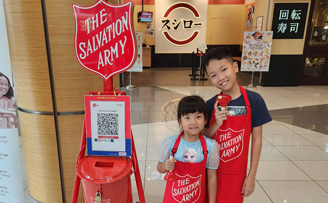 Ring The Bell Christmas Kettling With The Salvation Army Singapore Ring The Bell Christmas Kettling With The Salvation Army Singapore