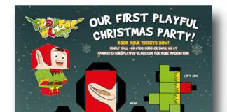 Playful Elves' Christmas Party Craft Sheet