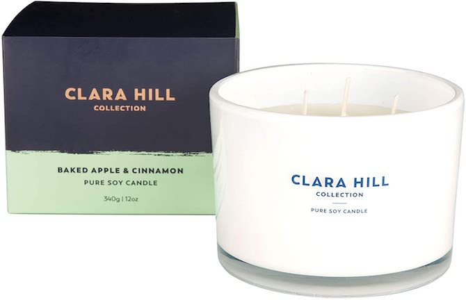 Clara Hill Collection Baked Apple & Cinnamon Candle
