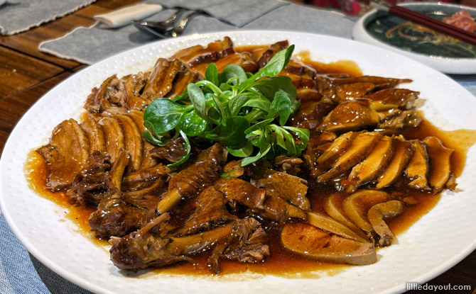 Restaurant Cougar Lee’s Chinese New Year Menu: Tradition Meets European Elegance 2 Braised Platter (S: $45, L: $88)