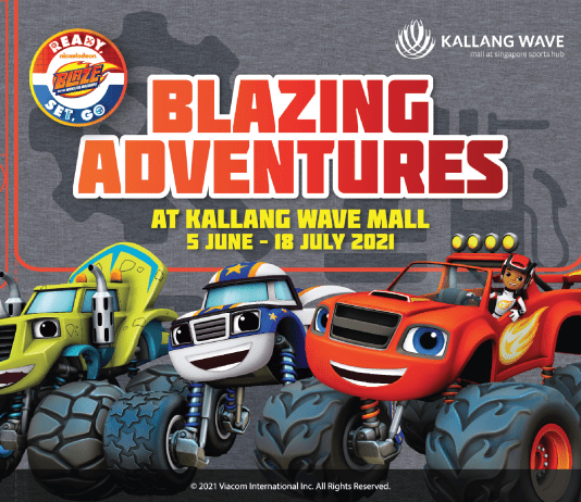 Blazing Adventures At Kallang Wave Mall