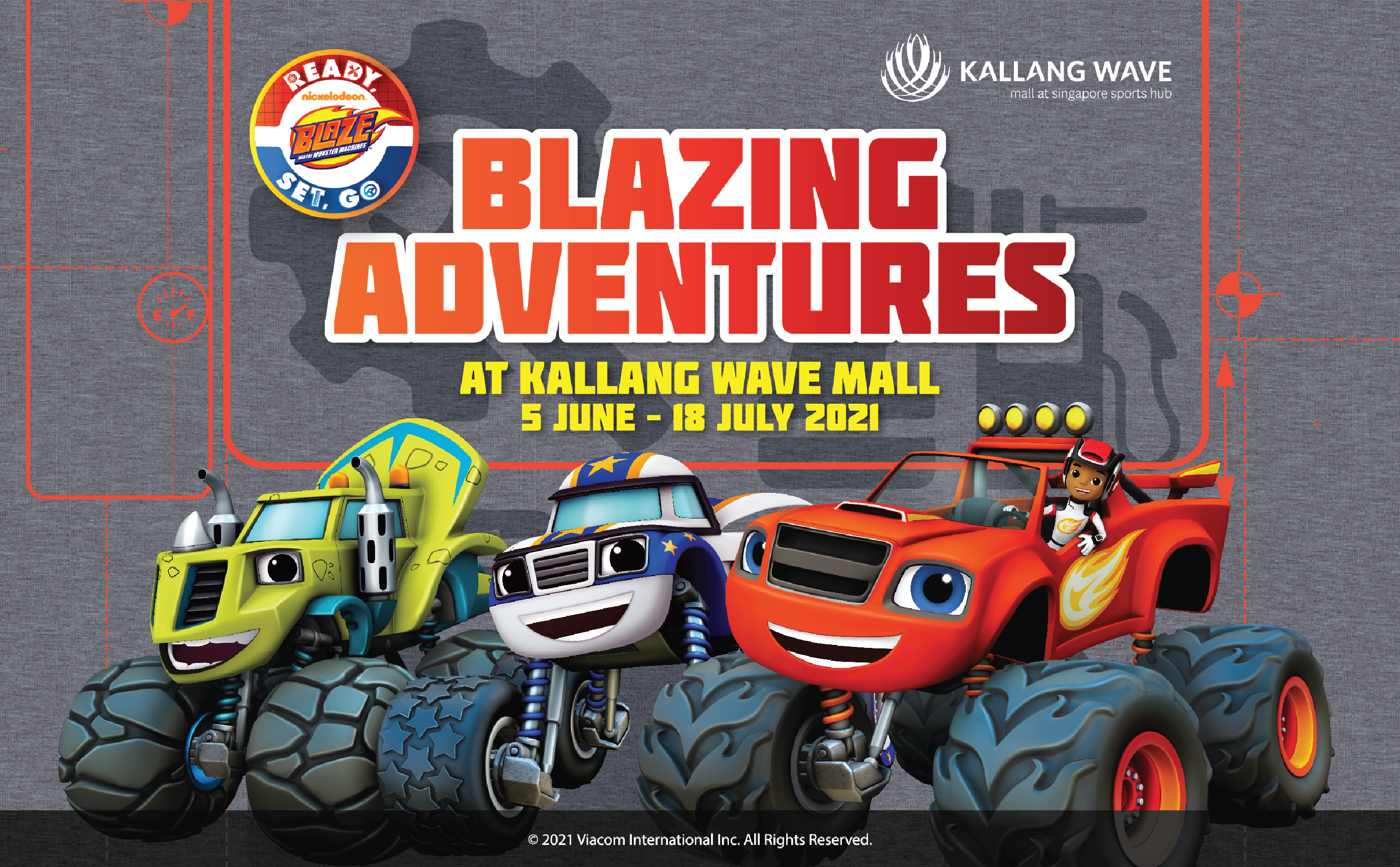 Blazing Adventures At Kallang Wave Mall