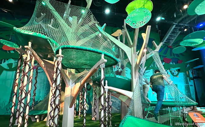 Curiosity Cove At Mandai Wildlife East: Indoor Playscape With 4 Zones For Kids To Play & Discover 5 Orang Utan Nest