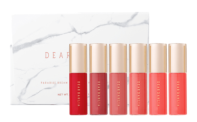 Dear Dahlia Mini Paradise Dream Velvet Lip Mousse 6-piece Set