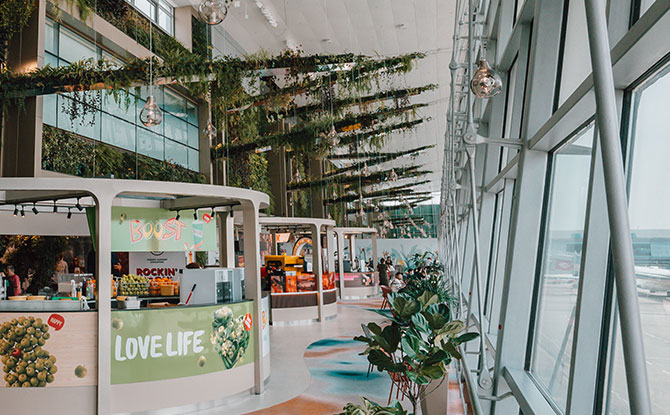 F&B and Shops at Changi Airport Terminal 2 Transit Areas