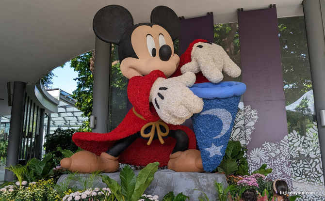 Disney Garden Of Wonder Returns To Floral Fantasy, Gardens By The Bay 1 4m-tall Sorcerer's Apprentice Mickey,