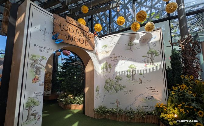 Disney Garden Of Wonder Returns To Floral Fantasy, Gardens By The Bay 3 Hundred Acre Wood at Disney Garden of Wonder