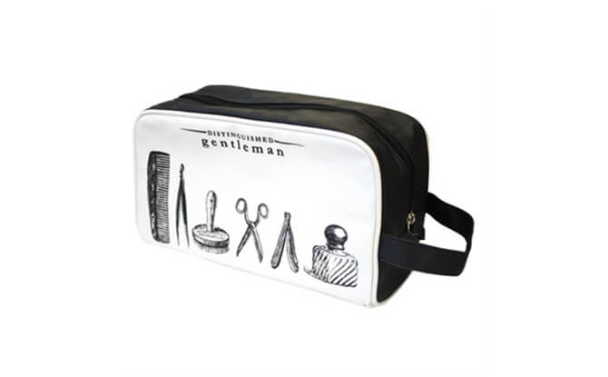 Distinguished Gentleman Wash Bag $48, from paper-clip.com.sg