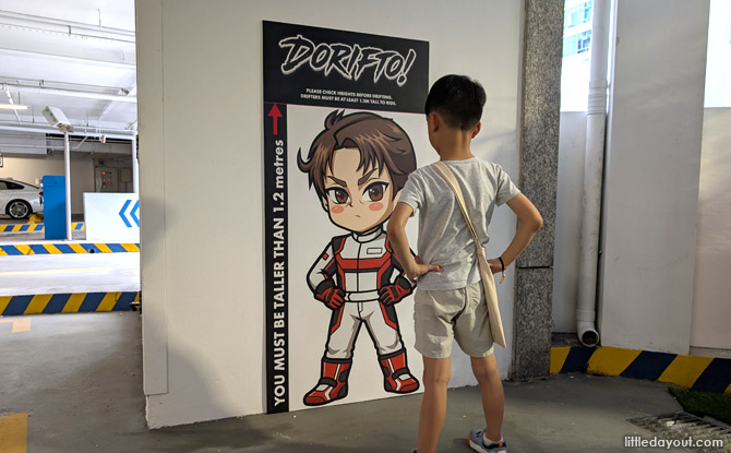 Dorifto! Indoor Japan-Inspired Drift Experience Opens in Singapore 5 Height & Age Requirements