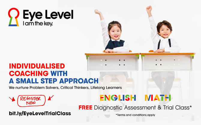 Eye Level Free English & Math Diagnostic Assessment & Trial Class