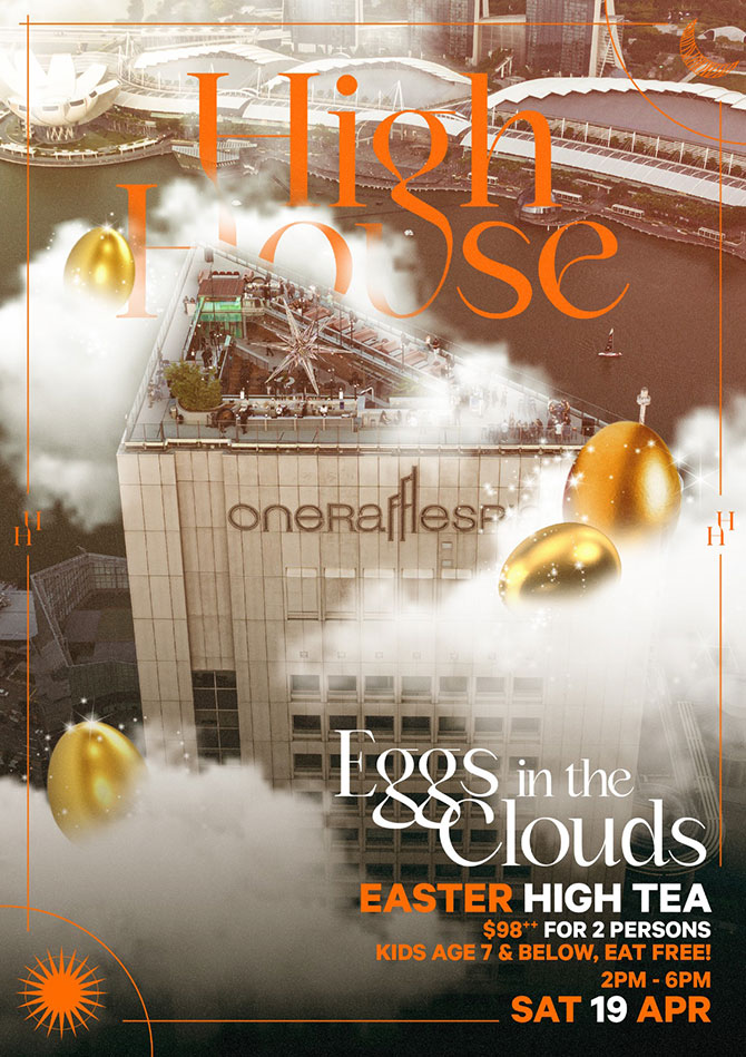 HighHouse’s Eggs in the Clouds: Easter High Tea