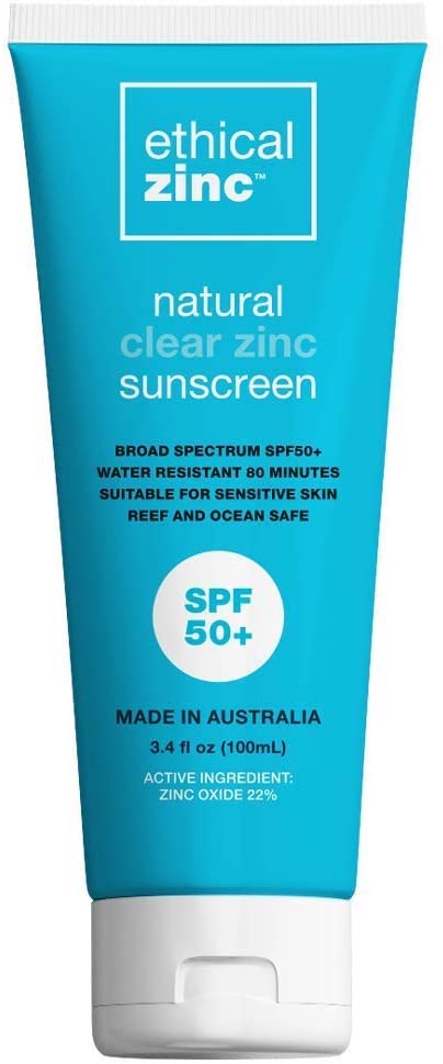 Ethical Zinc Natural Clear Zinc Sunscreen