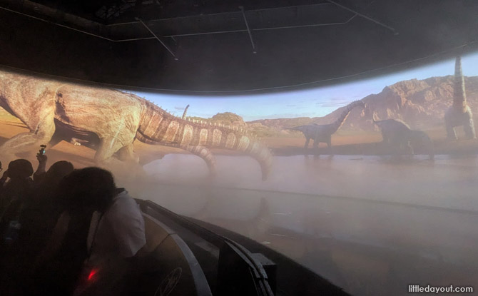 Guide To Exploria: 5 Worlds To Explore At Mandai's New Indoor Multimedia Attraction 11 It was a phenomenal show that got everyone watching intently