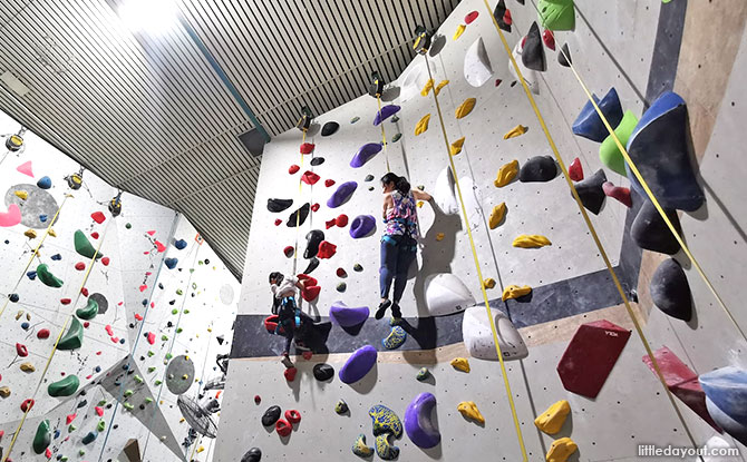 Rock Climbing and Bouldering at Ground Up Climbing