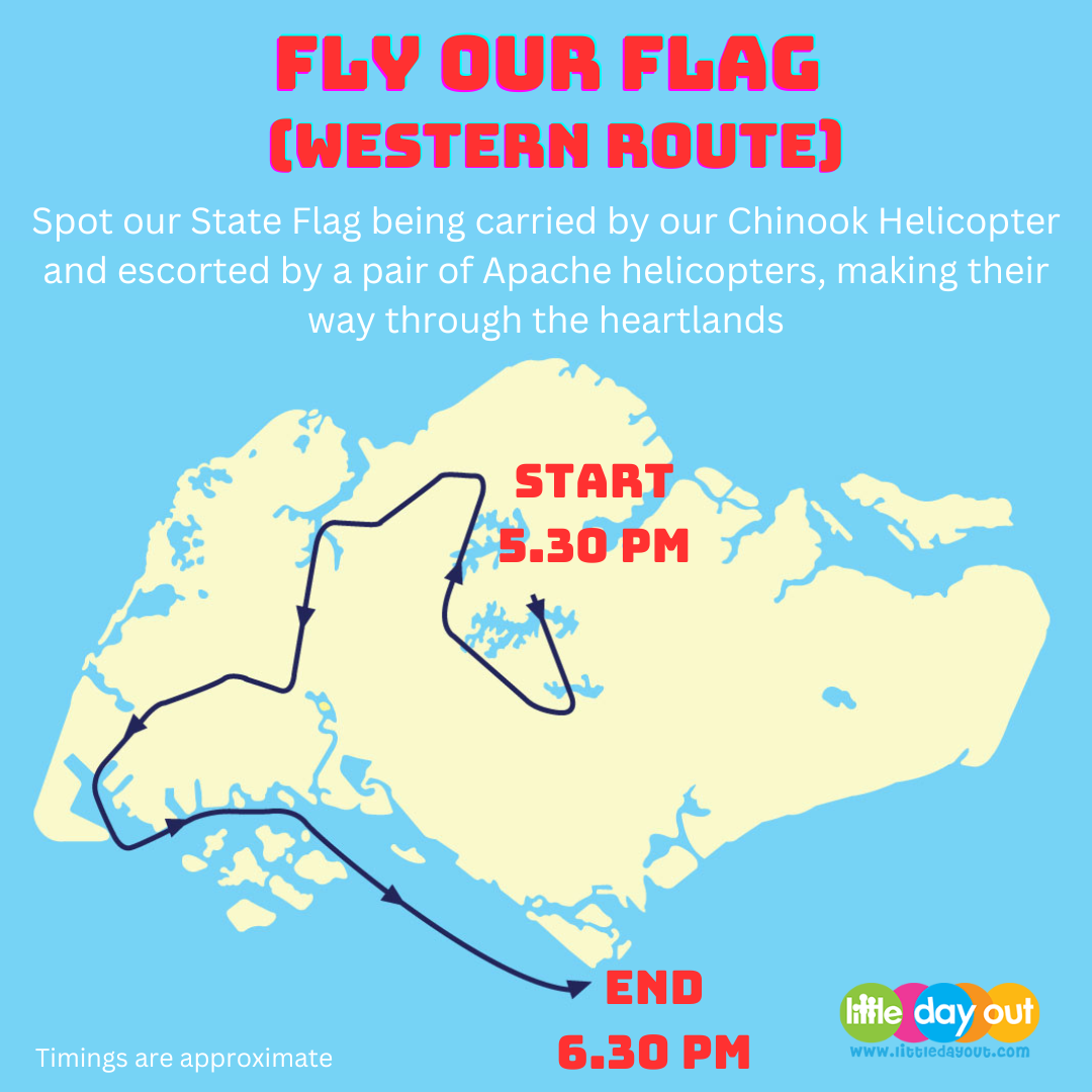Fly Our Flag Western Route