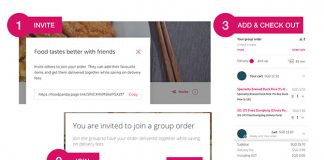 Food panda group order