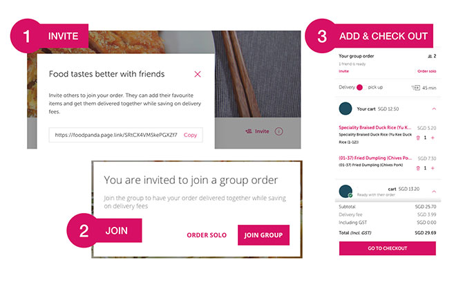 Foodpanda Makes Group Ordering Easier Little Day Out