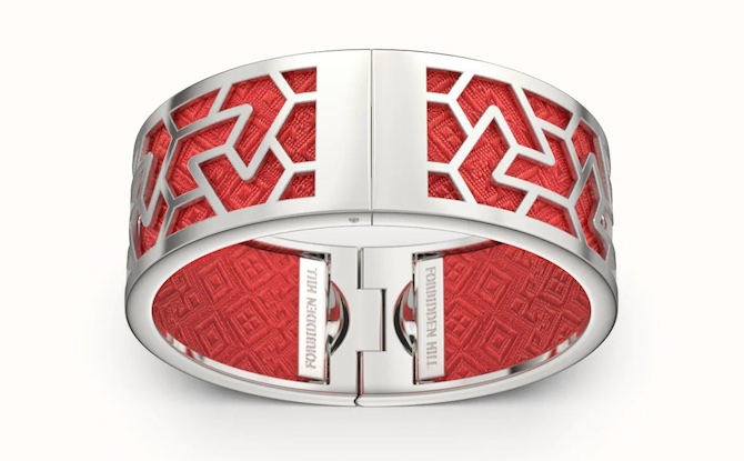 Forbidden Hill Iskandar Bangle Dragon Red