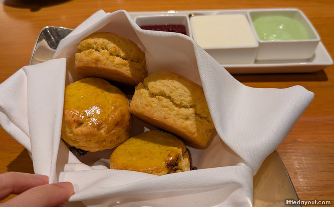 Scones, with a nod to local traditions