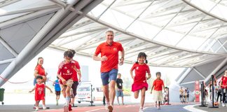 Great Eastern Promenade: Sheltered Running Track At National Stadium, The Kallang