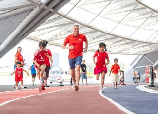 Great Eastern Promenade: Sheltered Running Track At National Stadium, The Kallang Great Eastern Promenade: Sheltered Running Track At National Stadium, The Kallang