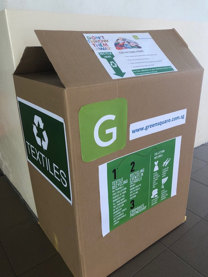 Greensquare recycling box