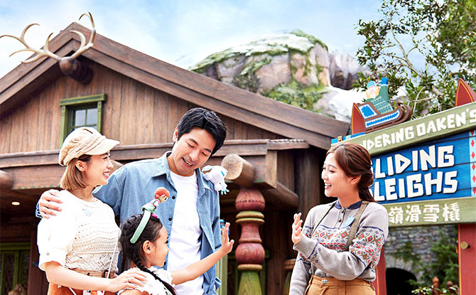 Hong Kong Disneyland Resort Frozen-themed Land: World of Frozen