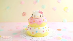 Learn How To Bake This Super Cute Hello Kitty Donut Tower! 1 Hello Kitty Donut Tower