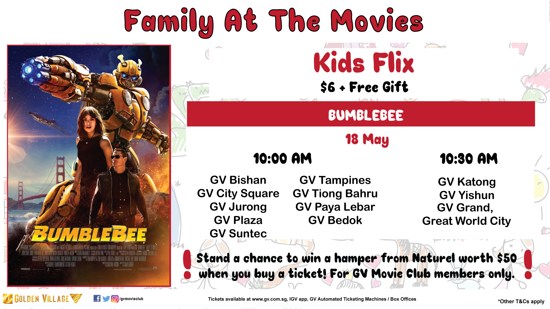 Golden Village’s Family At The Movies