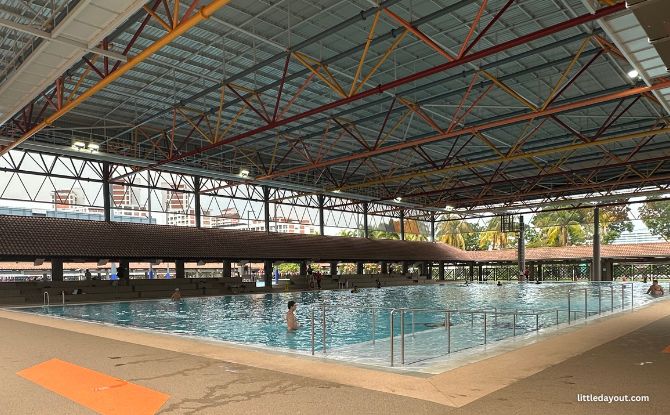 ActiveSG Hougang Sport Centre & Swimming Complex Reopens 4 new sheltered training pool