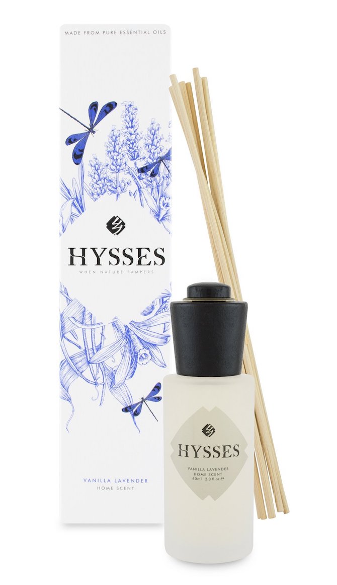 Hysses Home Scent Reed Diffuser Vanilla Lavender