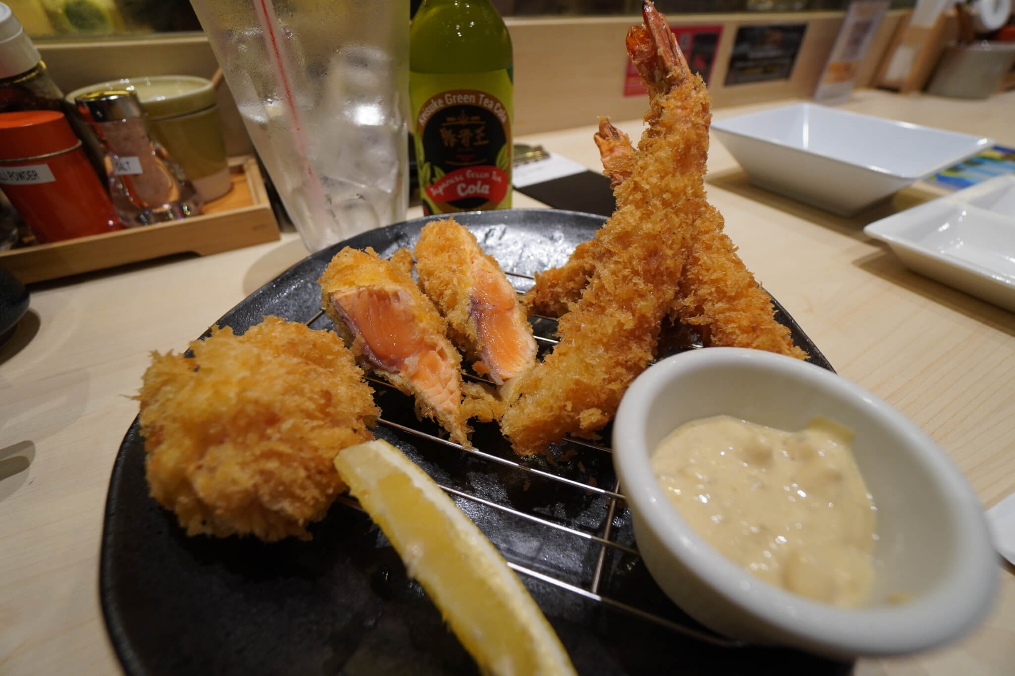 Assorted Seafood Katsu set
