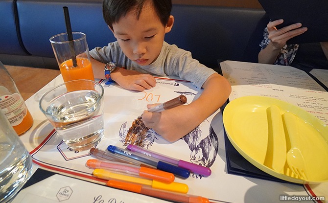 Kid-friendly restaurant