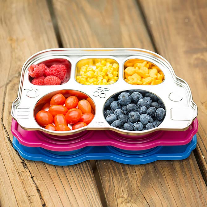 Innobaby Din Din Smart Stainless Divided Platter