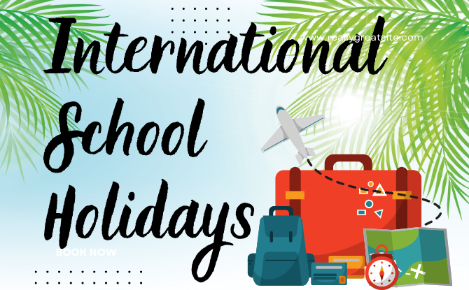 International School Holidays In Singapore For 2023 And 2024